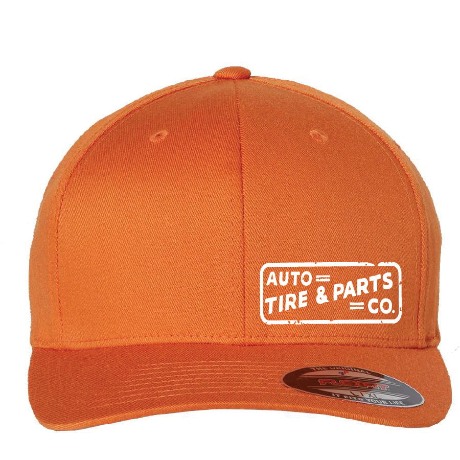 Orange Flex Fit Hat